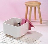 Fu�becken Keramik