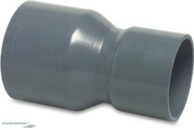 PVC Reduktion Lang mit Klebemuffe und...