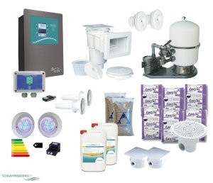 Schwimmbad Technik Set
