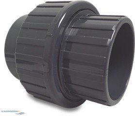 PVC Verschraubungen mit Klebemuffen