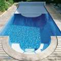 Swim-tec 700 Polyester Becken 7,10 m x 3,70 m x 1,50 m....